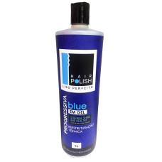 Progressiva Blue Em Gel Hair Polish 1l